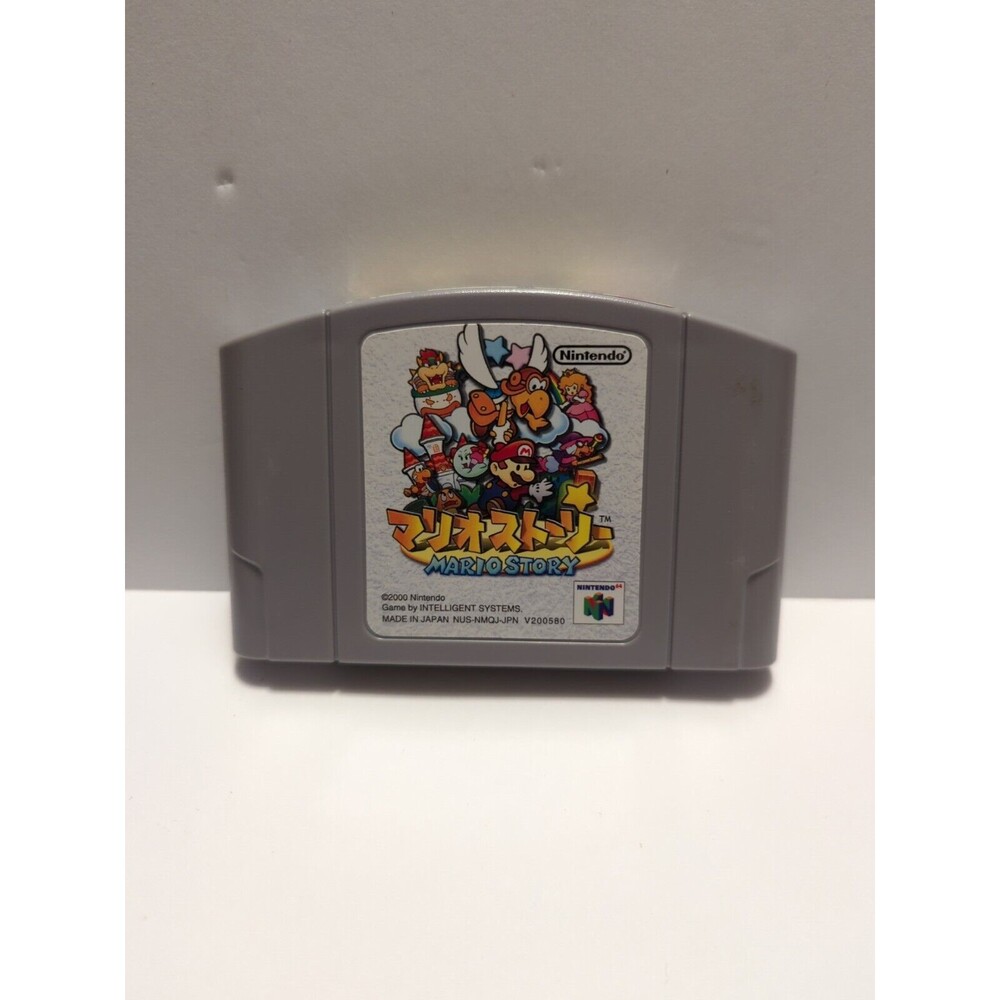 Mario Story - Paper Mario (Nintendo 64, 2000) - Japanese Import USA Seller